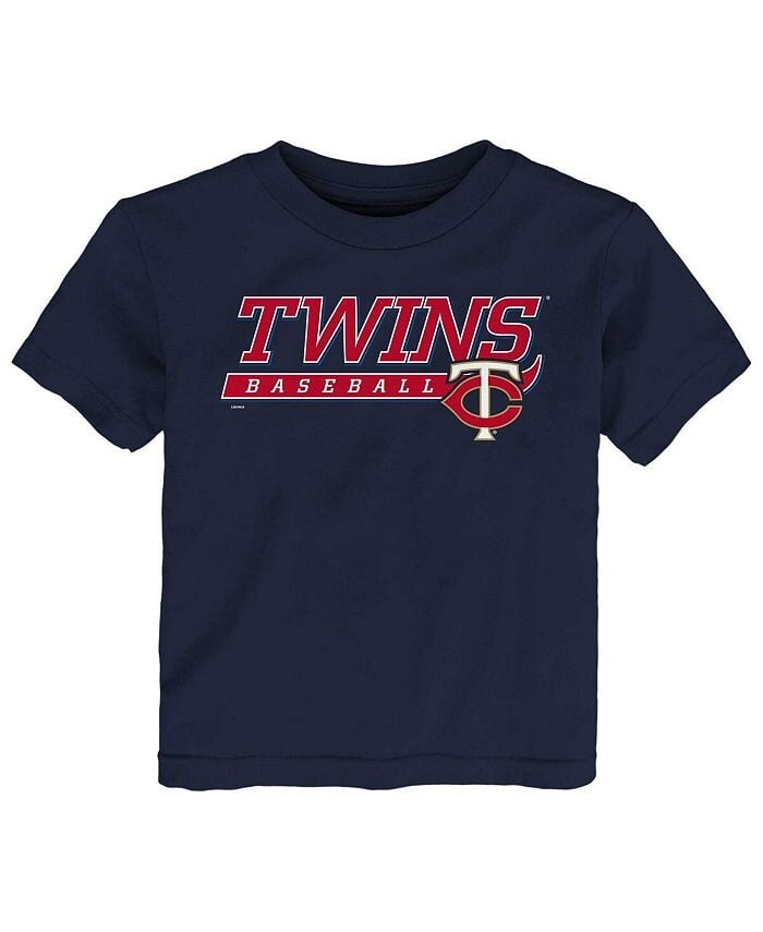 

Темно-синяя футболка Minnesota Twins Take The Lead для новорожденных Outerstuff, синий