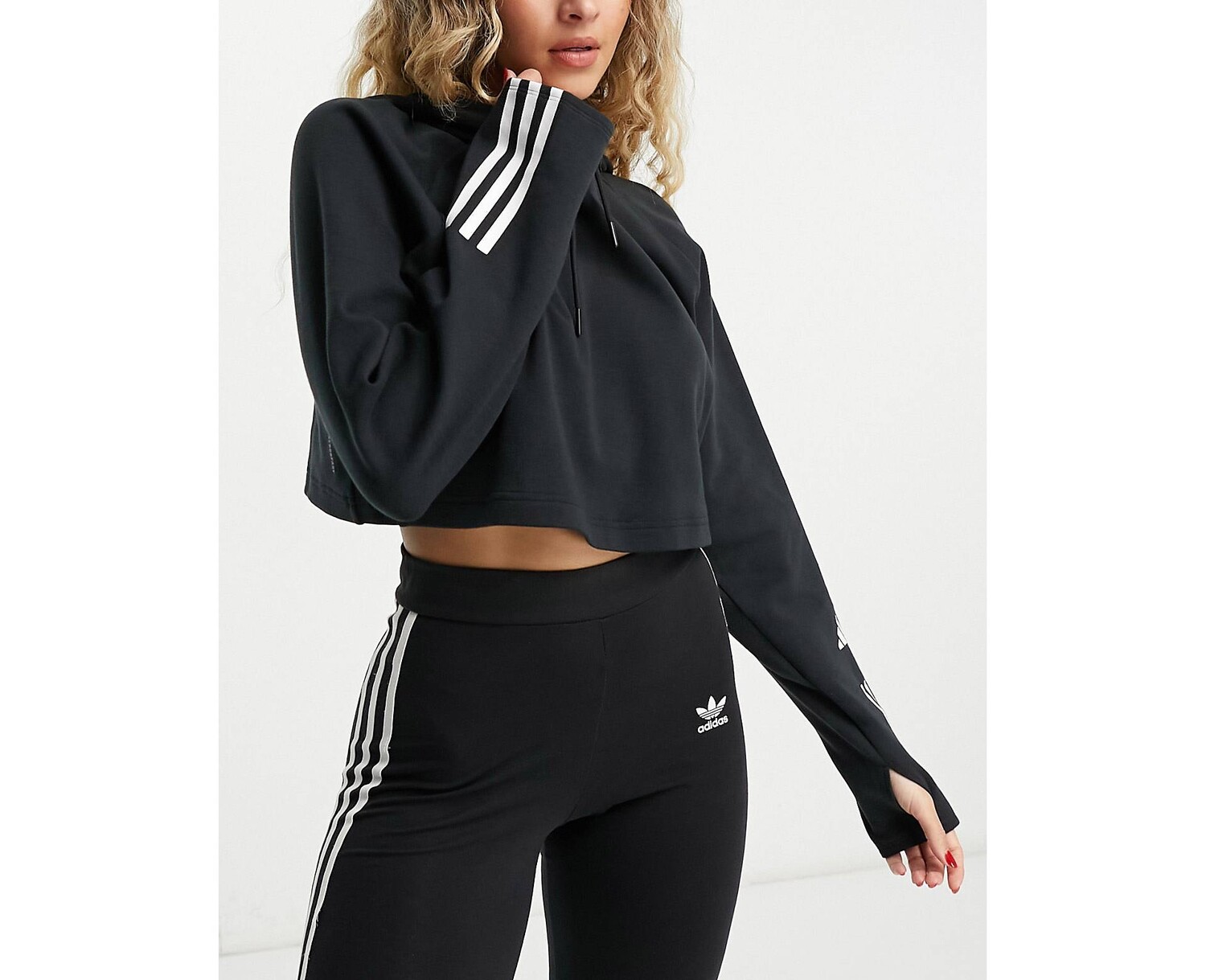 

Худи черного цвета adidas Training Train Essentials adidas performance, Черный