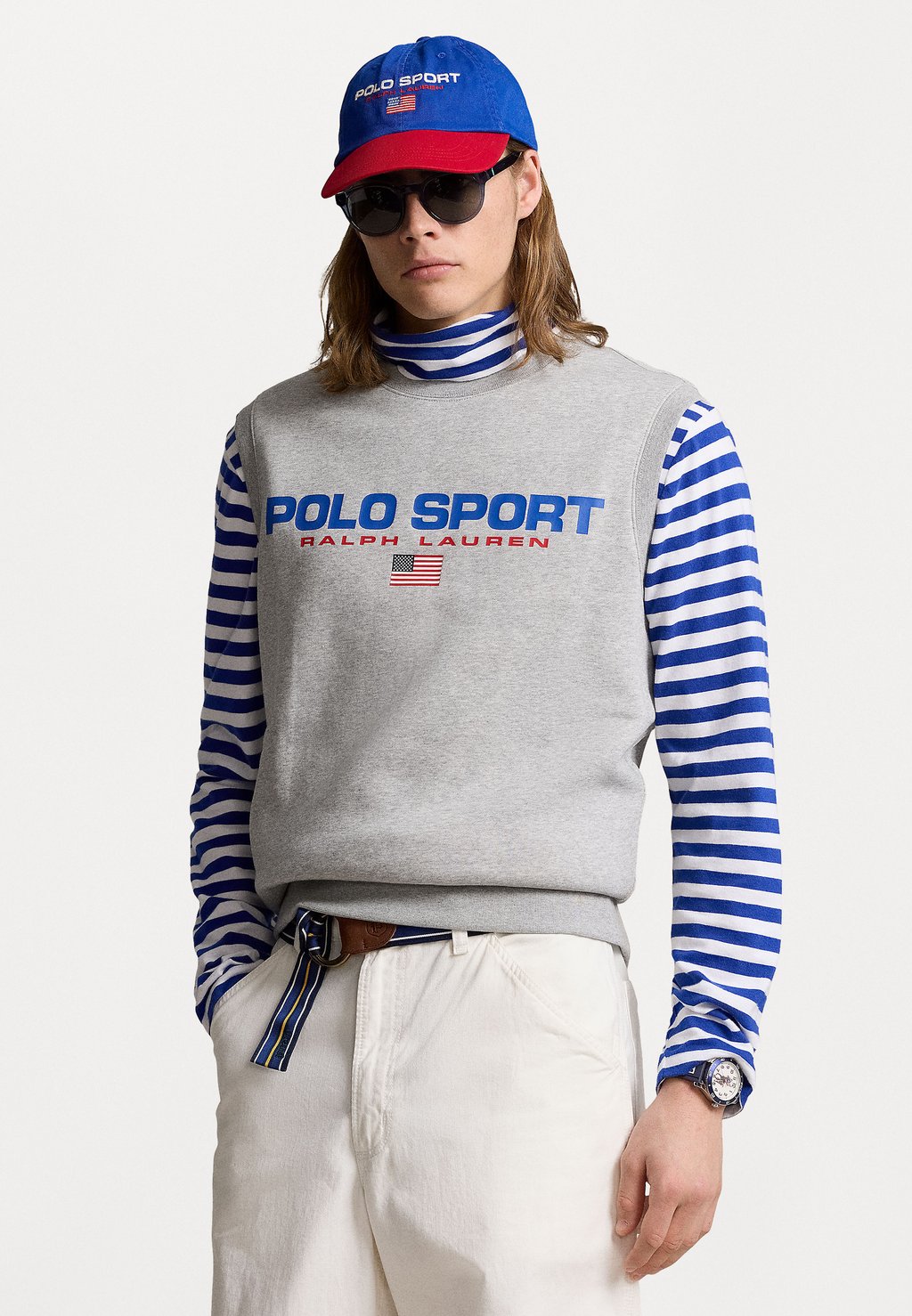 Топ UNISEX Polo Sport Ralph Lauren, серый