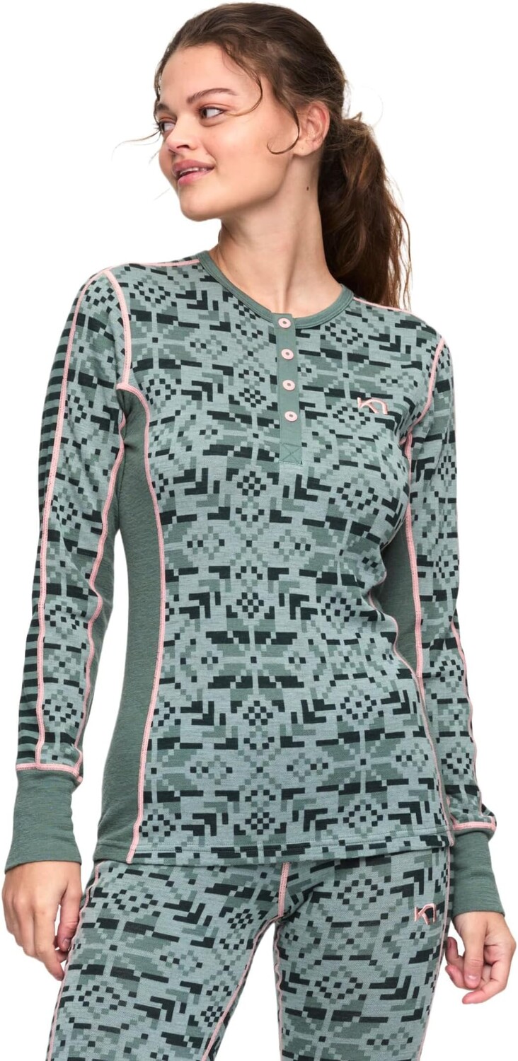 

Else Wool с длинным рукавом — 100% мериносовая шерсть KARI TRAA, цвет Murk