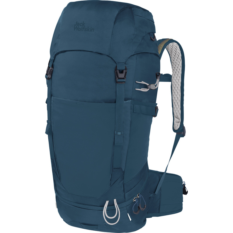 Рюкзак Wolftrail 34 Recco Jack Wolfskin, синий походный рюкзак stamford 20l из переработанного материала regatta зеленый