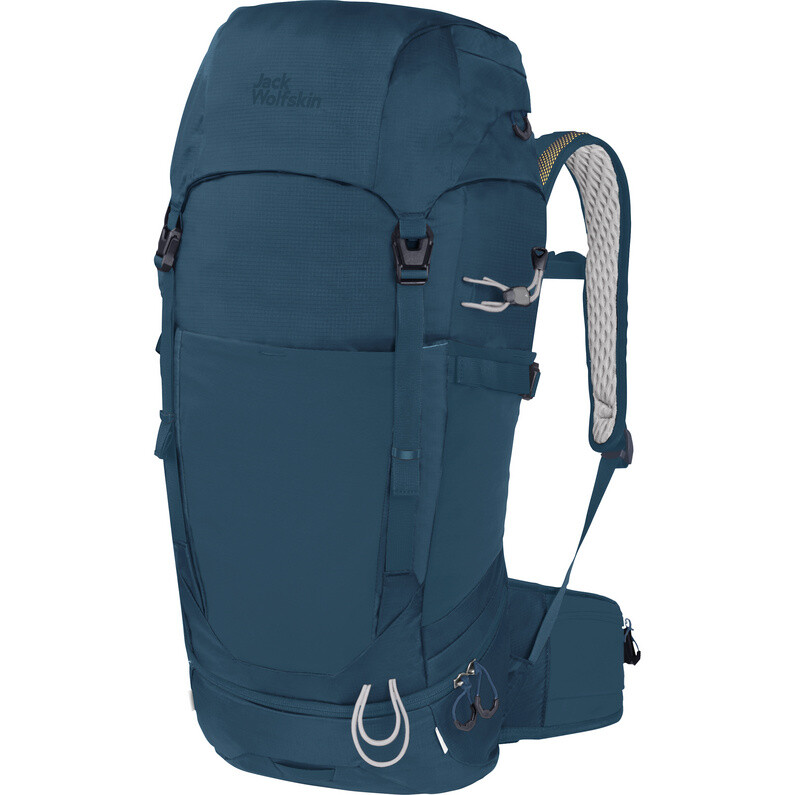 Рюкзак Wolftrail 34 Recco Jack Wolfskin, синий походный рюкзак stamford 20l из переработанного материала regatta черный