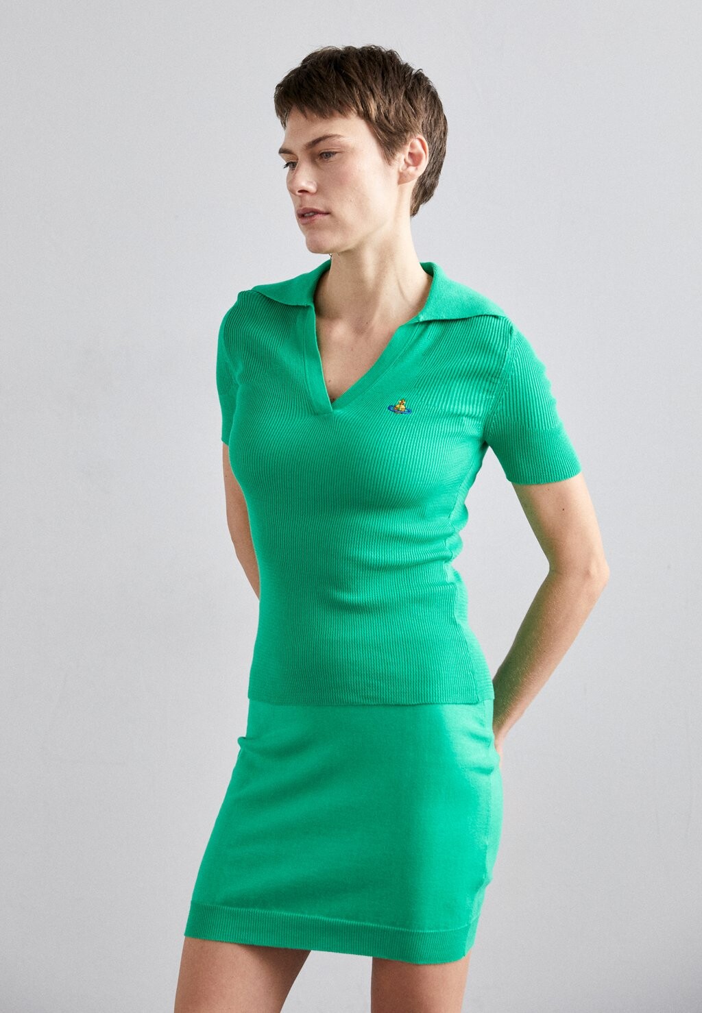 

Рубашка-поло MARINA Vivienne Westwood, цвет green
