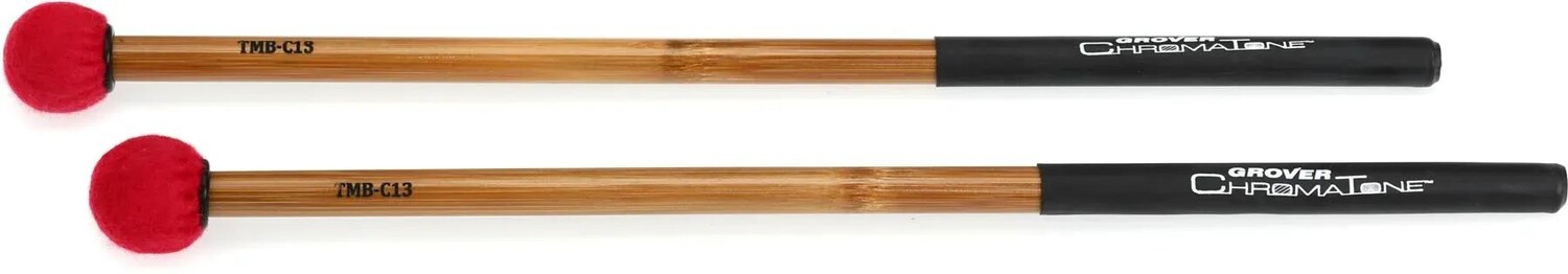 

Grover Pro Percussion TMB-C13 ChromaTone II Bamboo Timpani Mallets — рубиново-красный