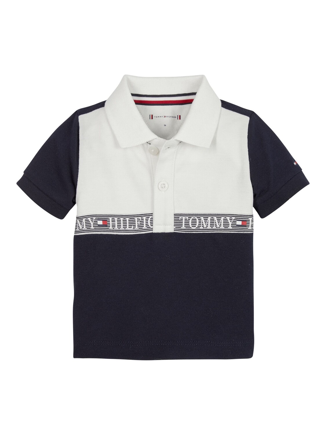 

Рубашка-поло с логотипом Tommy Hilfiger Baby Tape, Desert Sky