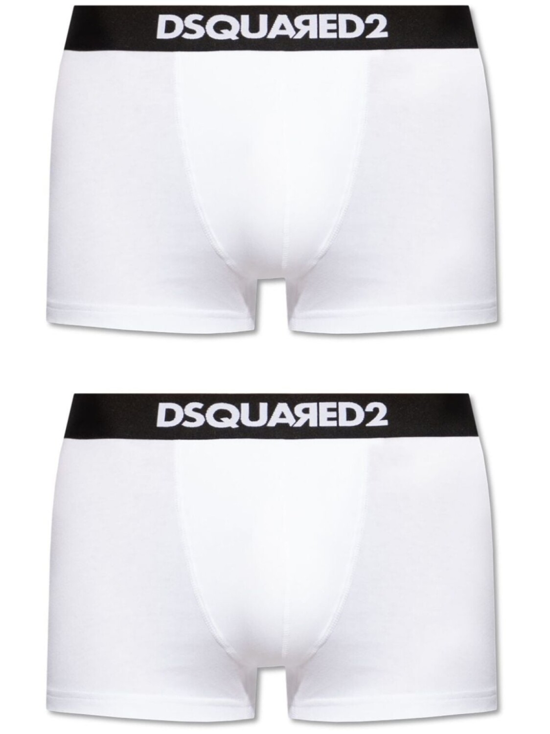 

DSQUARED2 комплект из двух боксеров с логотипом, белый