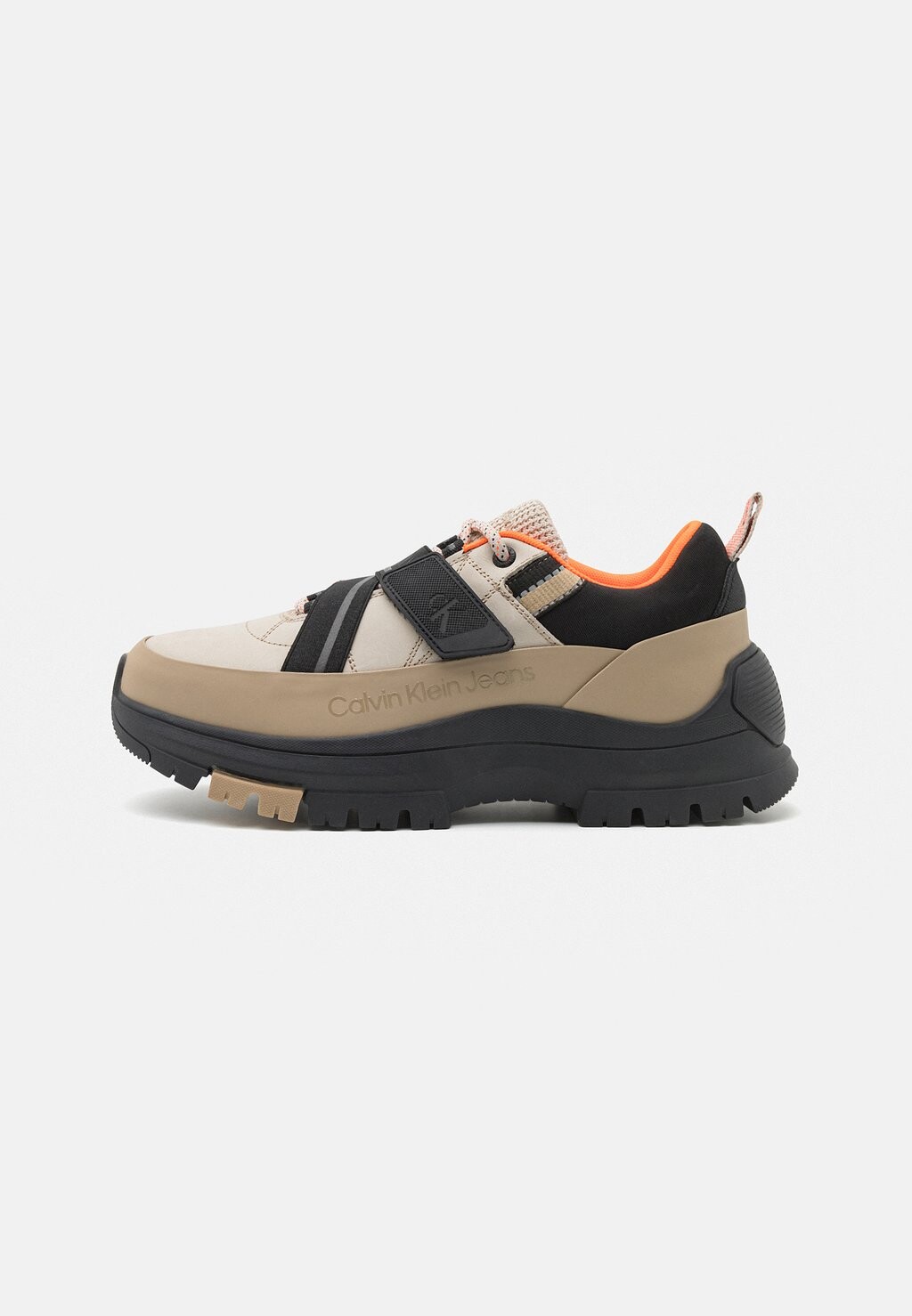 

Кроссовки Calvin Klein Jeans Hybrid Shoe Lace Up Strap, травертин / яичная скорлупа