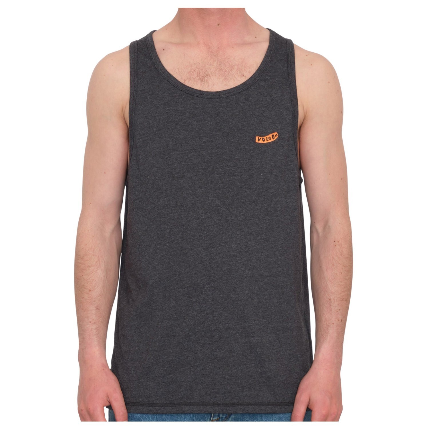 

Майка Volcom Pistol Stone Heather Tank, цвет Heather Black