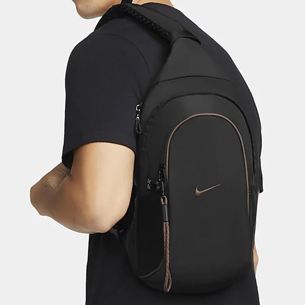 

Сумка-слинг Nike Sportswear Essentials 8L (черный/черный/Ironstone)