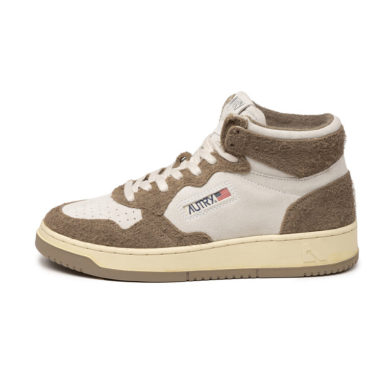 

Кроссовки Medalist Mid *Suede / Long Suede* Autry, цвет mud
