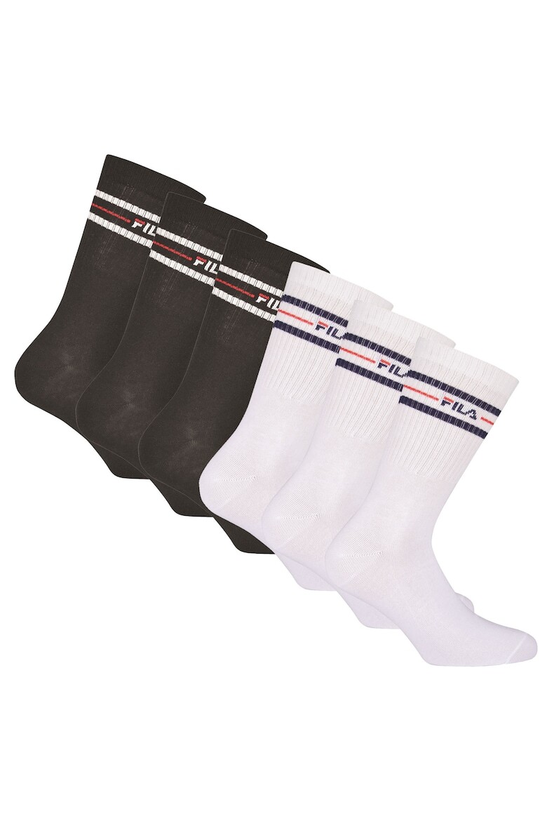 

Носки с логотипом, 6 пар Fila, черный