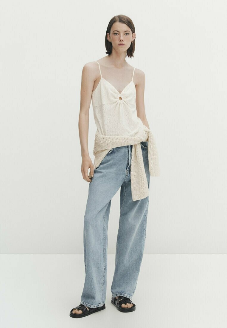 

Топ Massimo Dutti, бежевый