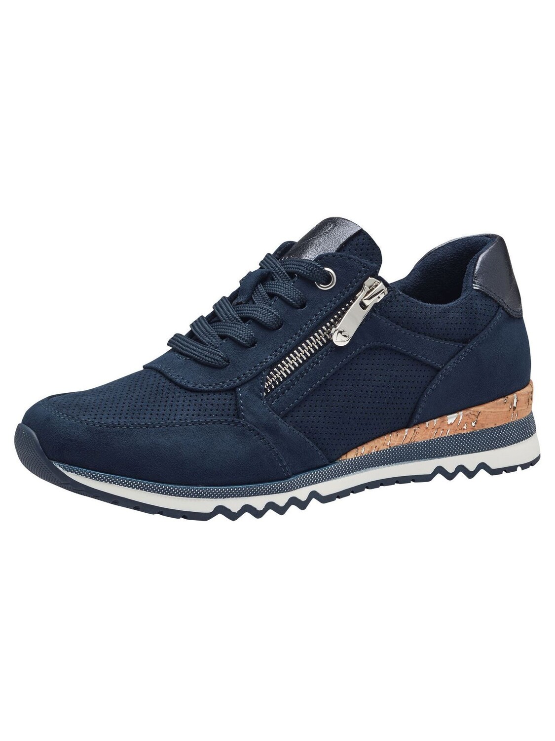 

Кроссовки Marco Tozzi Sneaker, цвет NAVY COMB
