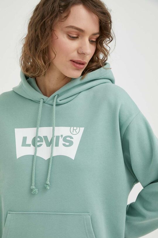 

Толстовка из хлопка Levi's, зеленый
