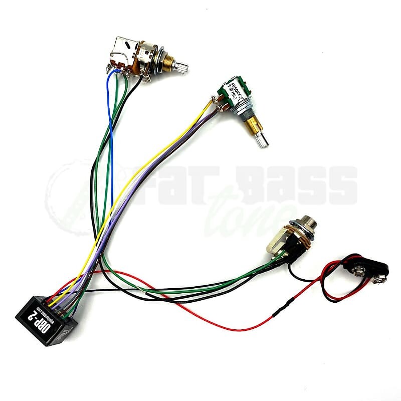 

Басс гитара Aguilar OBP-2 Custom 2 Band Bass Preamp Kit for 1 Pickup - 2 Knob Configuration