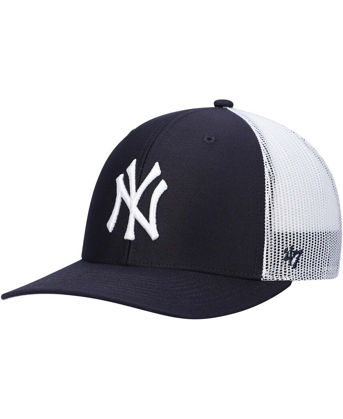 

Мужская бейсболка с логотипом New York Yankees Primary Trucker Snapback '47 Brand