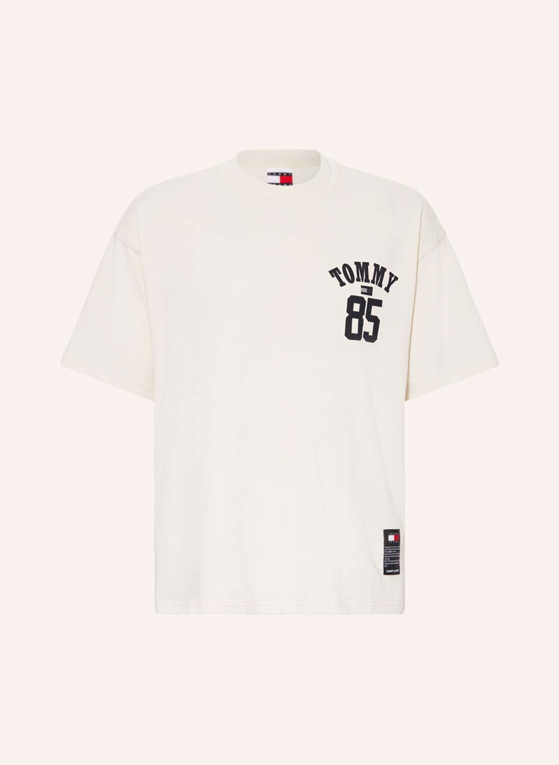 

Футболка TOMMY JEANS, экру