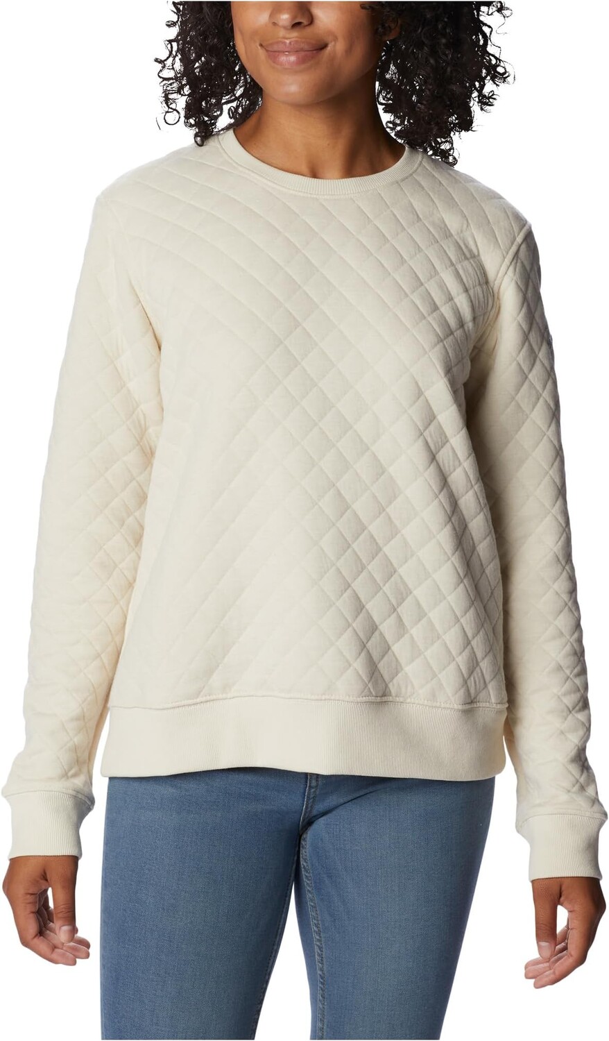 

Толстовка Lodge Quilted Crew Columbia, цвет Chalk