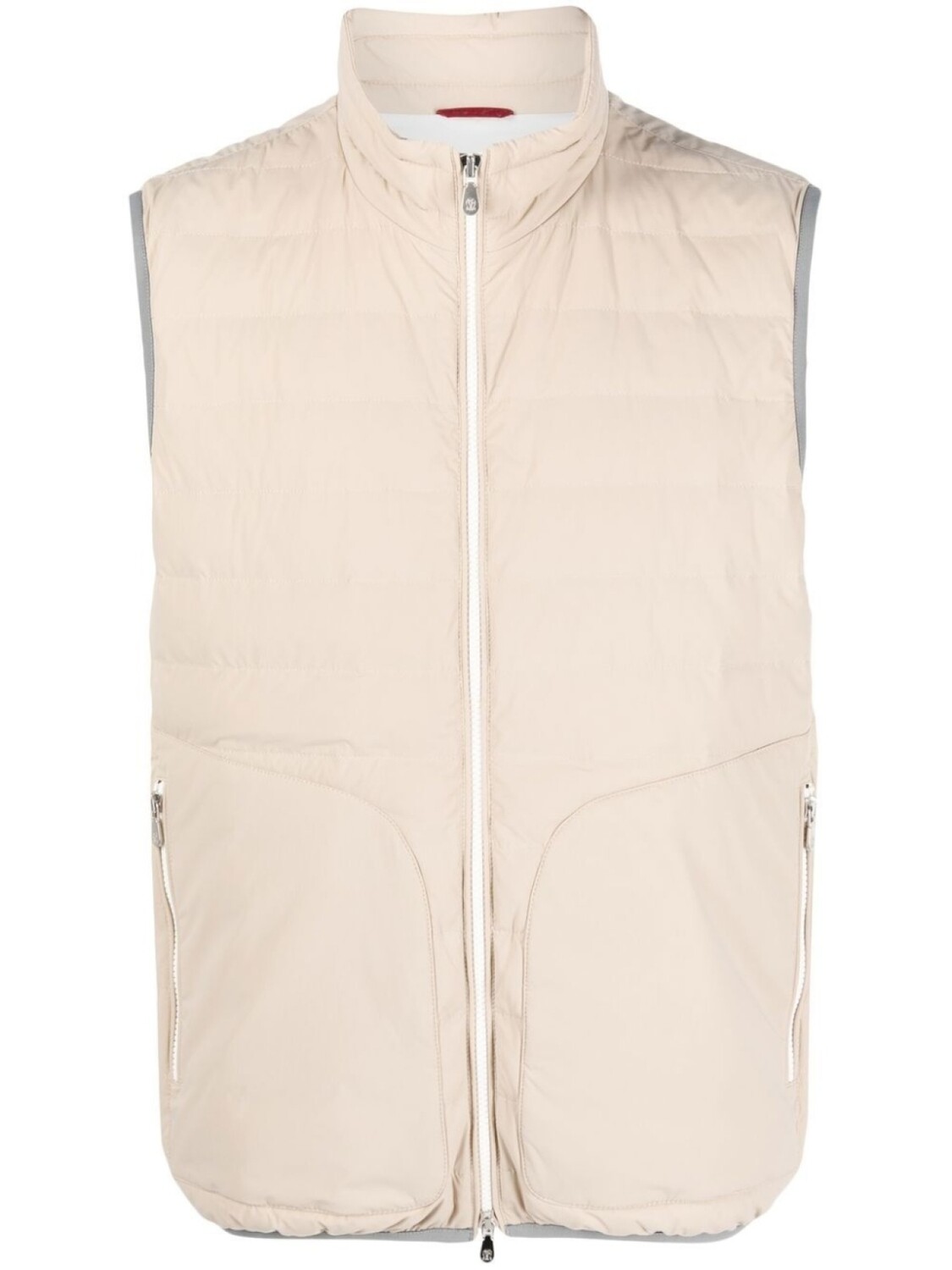 

Brunello Cucinelli стеганый жилет, коричневый