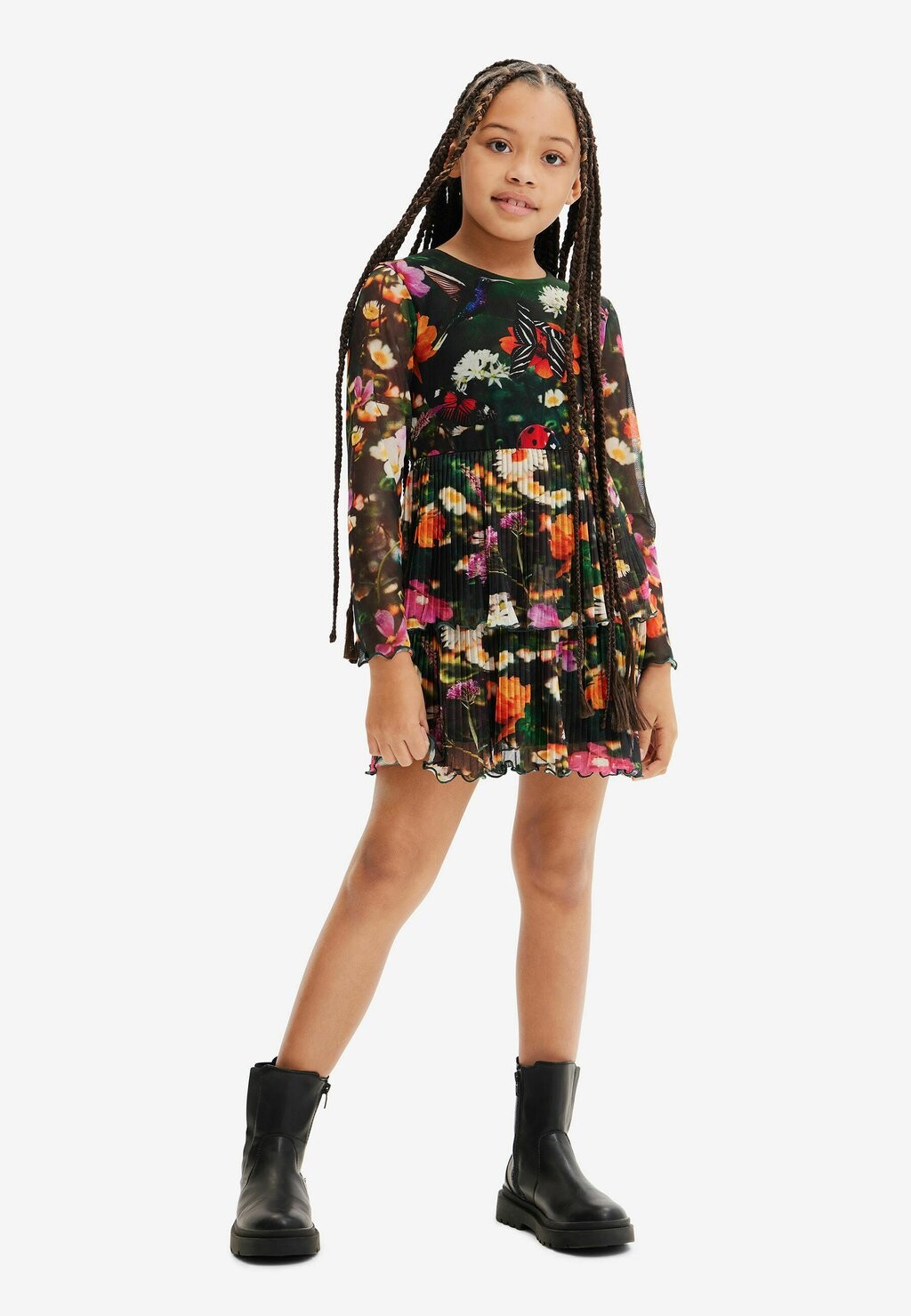 

Летнее платье Floral Desigual, зеленый