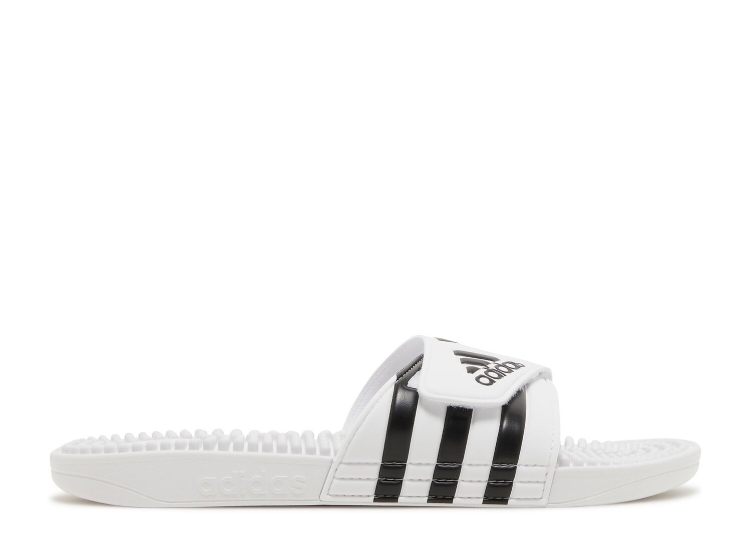 

Кроссовки adidas Adissage Slides 'White Black', белый