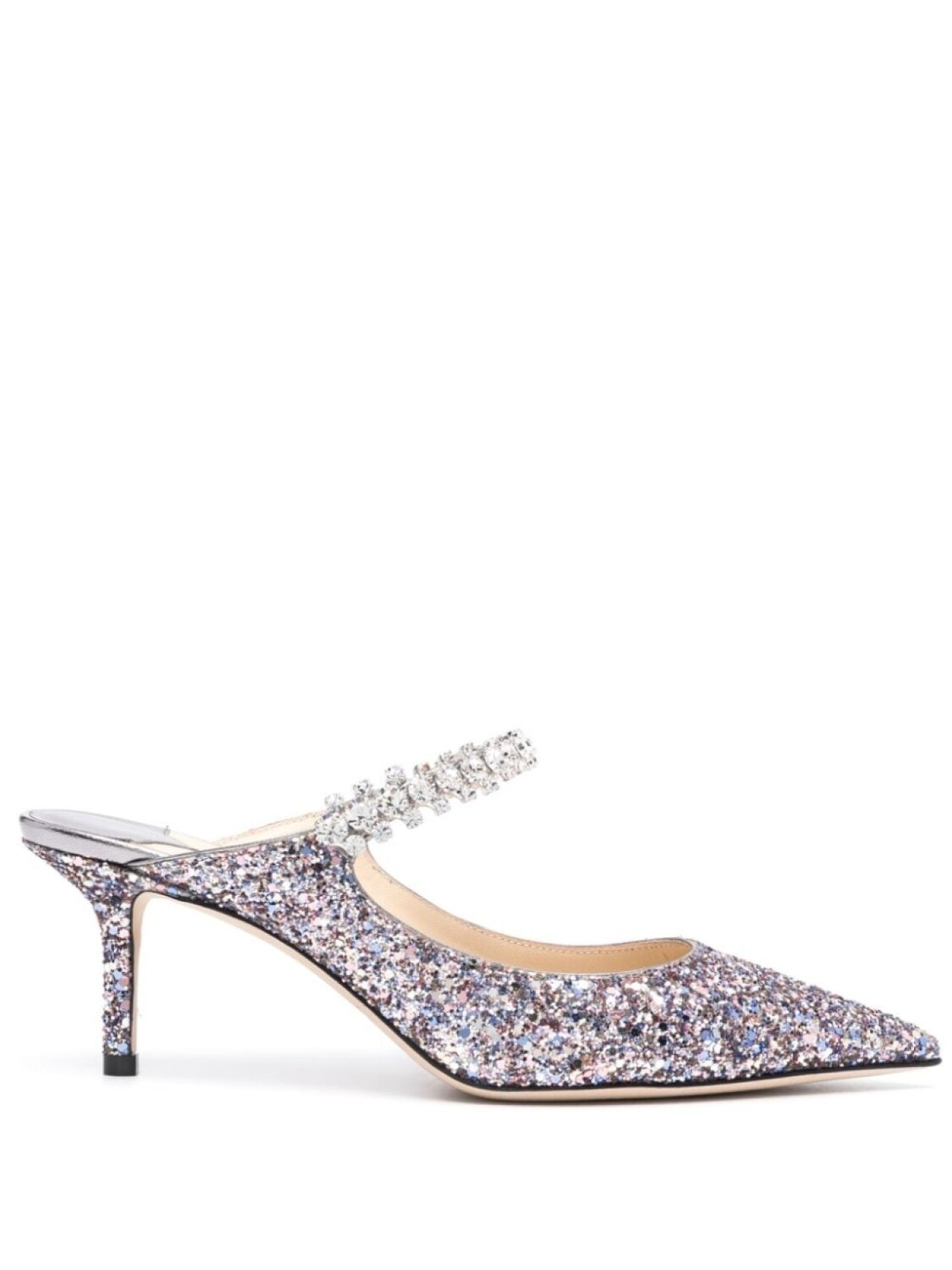 

Jimmy Choo мюли Bing 65 с пайетками, розовый