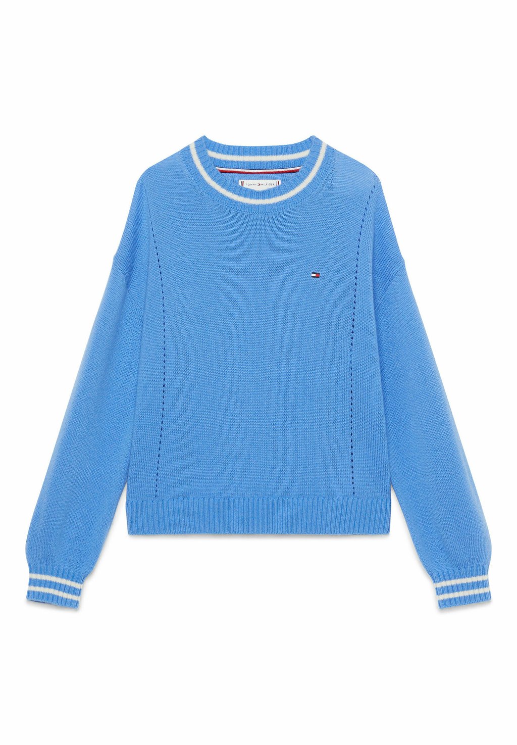 Свитер Essential Crew Neck Relaxed Tommy Hilfiger, цвет blue spell