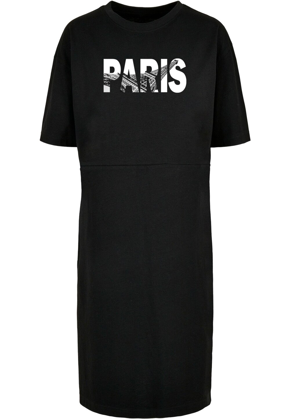 Платье Merchcode Paris Eiffel Tower, черный