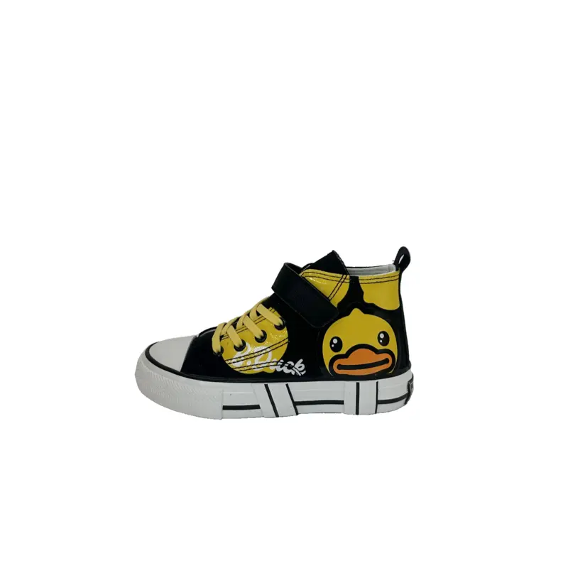 

Дети" Холщовые Туфли Дети, кеды B.Duck, цвет Black/Yellow