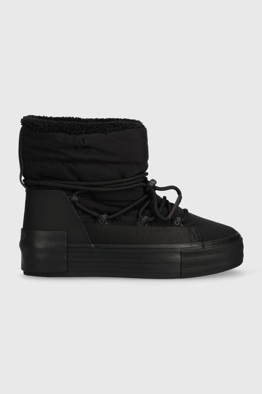 

Зимние ботинки BOLD VULC FLATF SNOW BOOT WN Calvin Klein Jeans, черный
