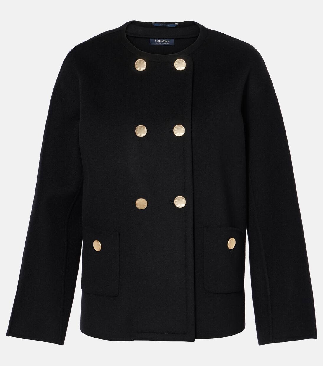 

Шерстяная куртка Саманты 'S Max Mara, черный