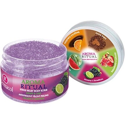 

Скраб для тела Aroma Ritual «Снятие стресса» «Виноград и лайм», Dermacol