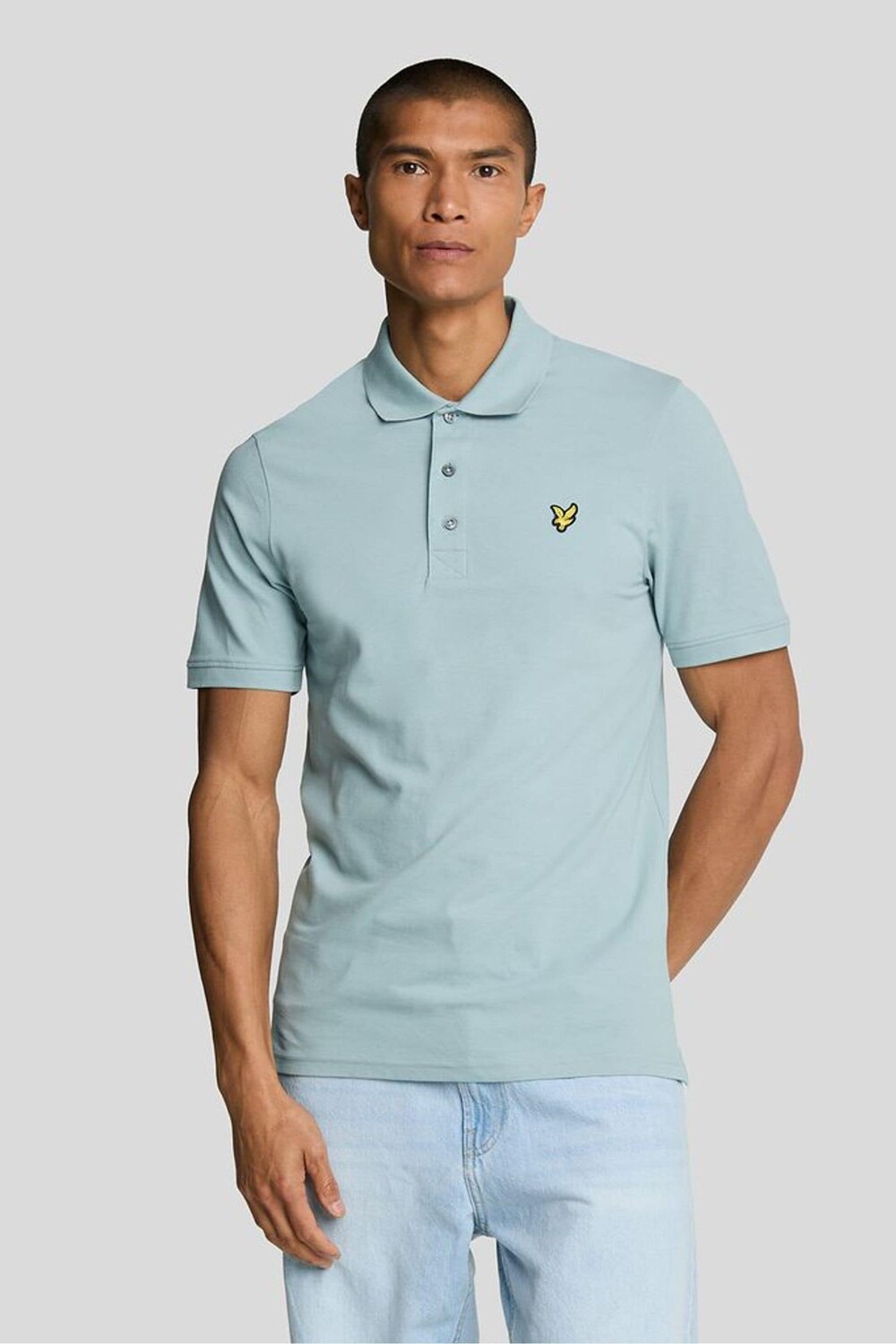 

Большая рубашка поло Lyle & Scott, синий