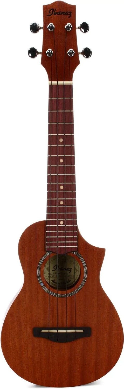 

Акустическая гавайская гитара Ibanez UEWS5 Soprano – натуральное красное дерево