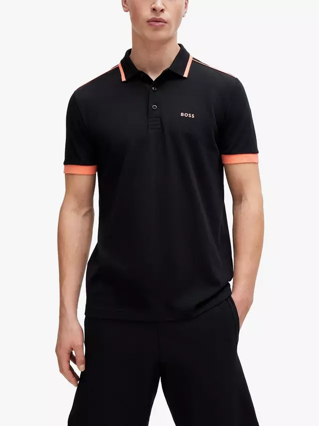 

Поло HUGO BOSS BOSS Paddy Sporty, черный