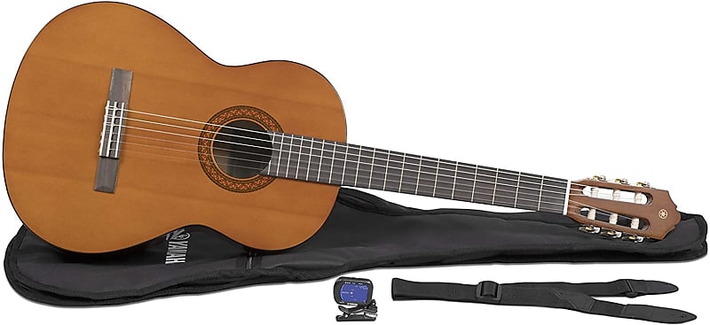 Акустическая гитара Yamaha Gigmaker Classic C40 Acoustic Guitar Pack Natural цена и фото