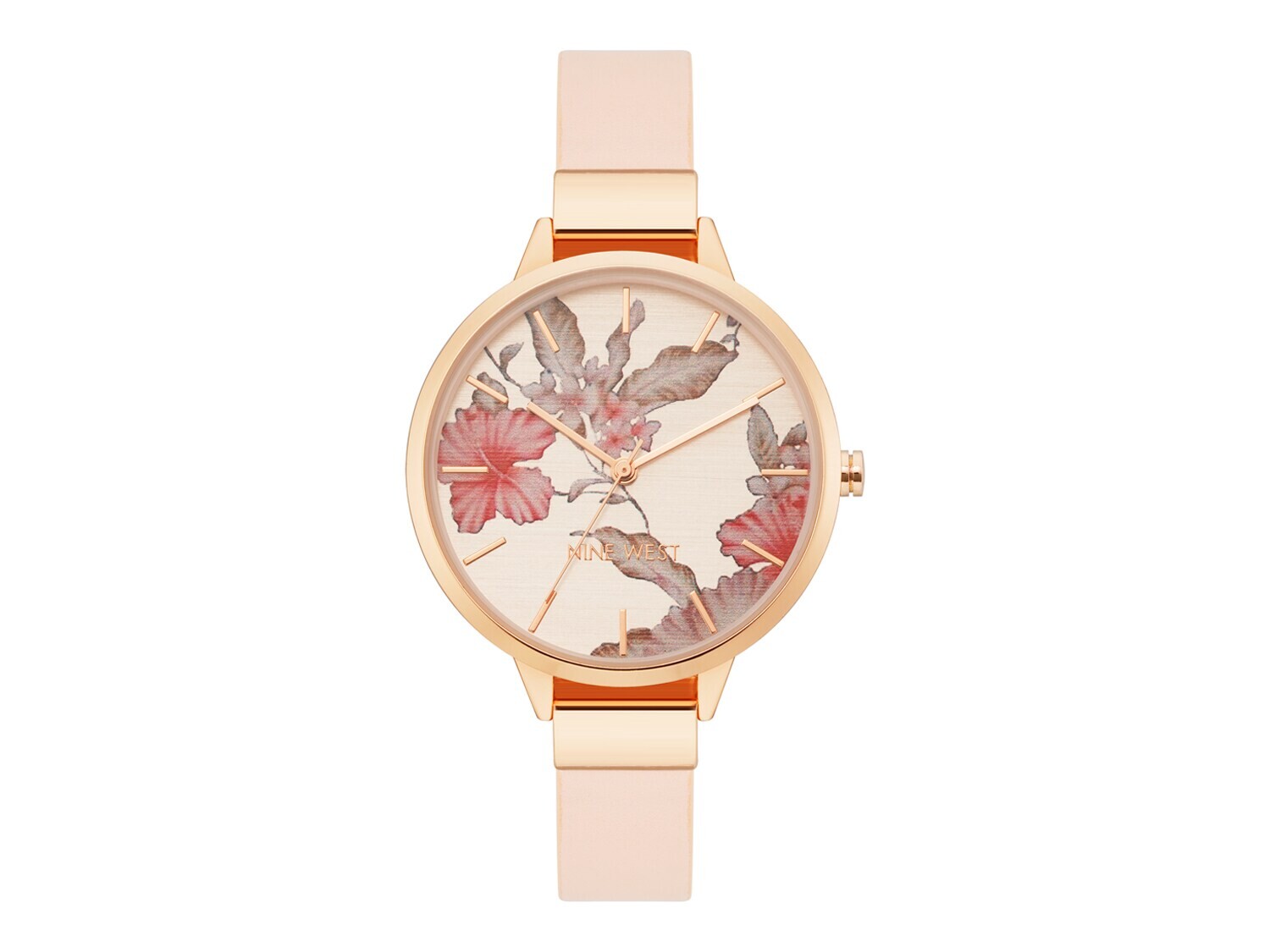 

Часы Nine West Floral – ФИНАЛЬНАЯ ПРОДАЖА, светло-розовый цветочный