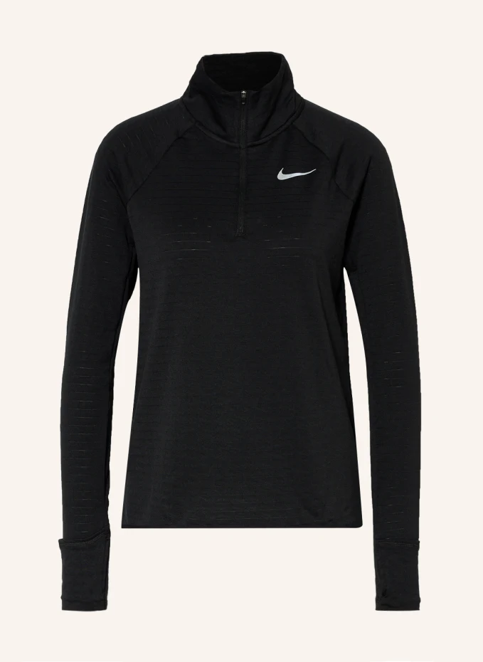 

Футболка для бега therma-fit element Nike, черный