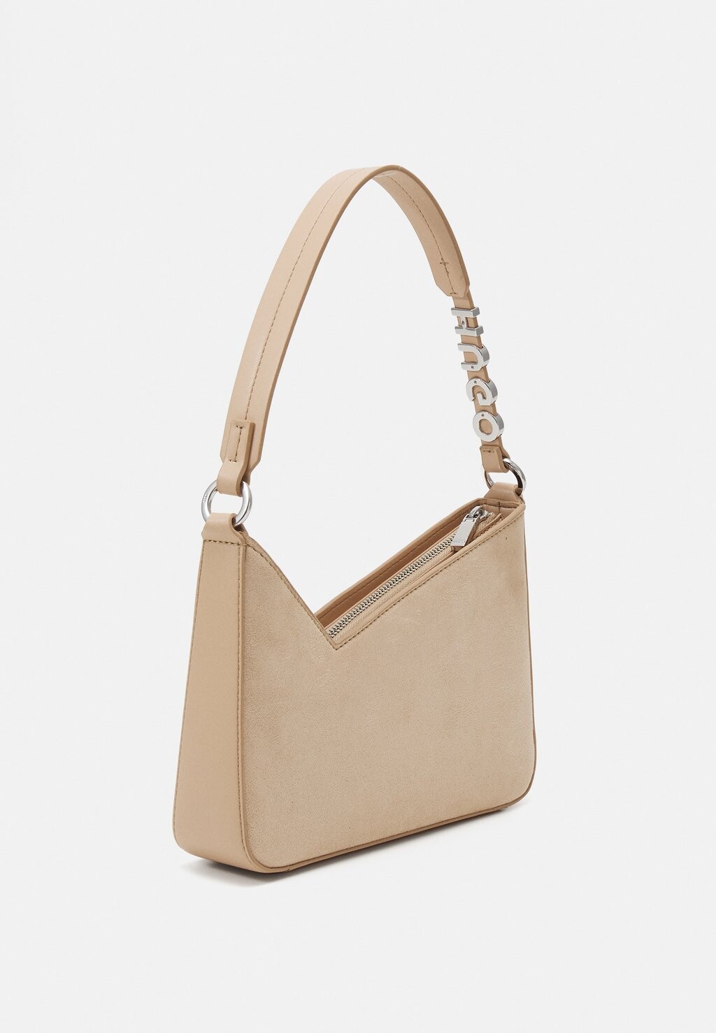 

Сумочка Mel Shoulder Bag HUGO, открытая бежевая