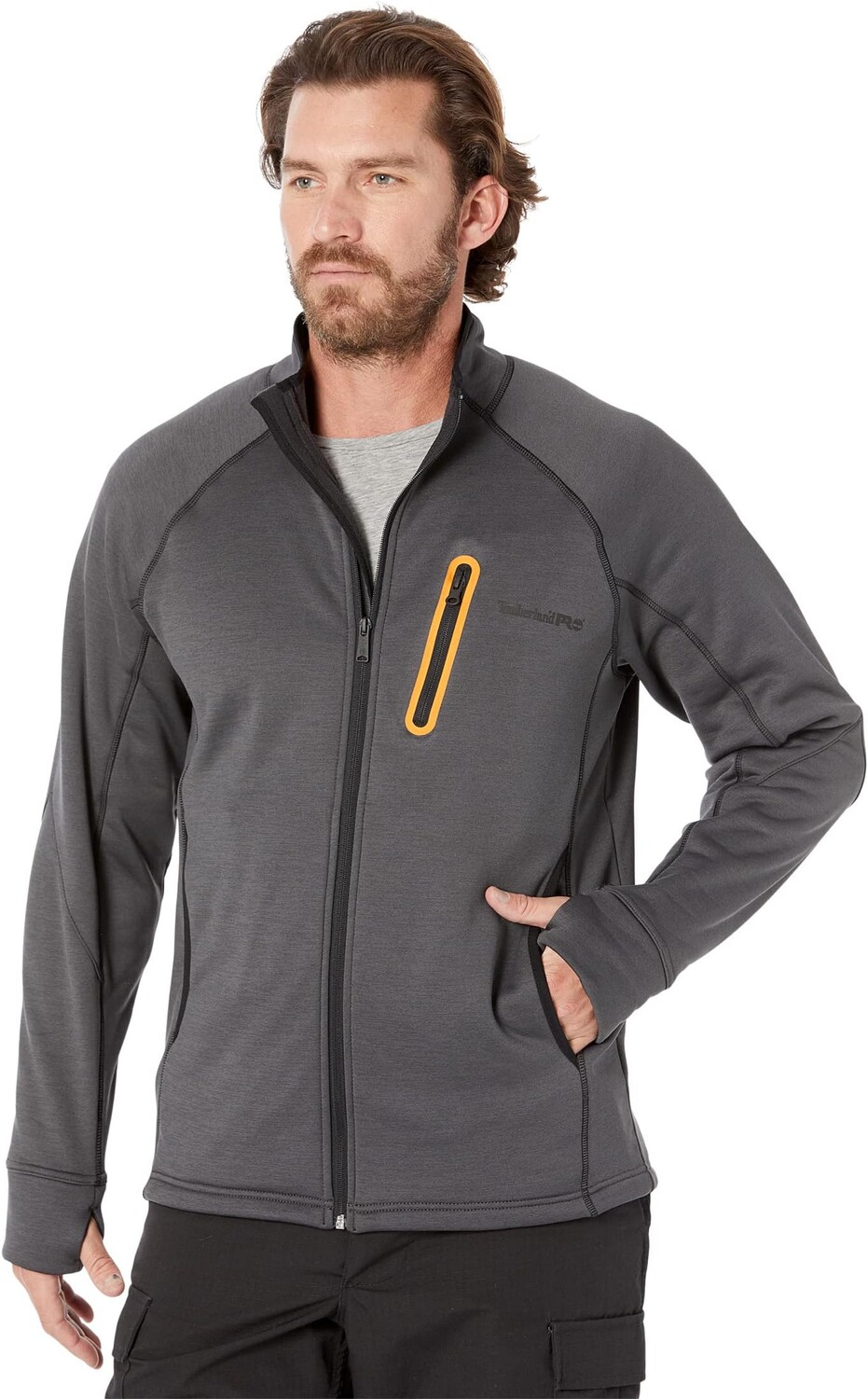 

Толстовка Reaxion Full Zip Fleece Timberland PRO, цвет Charcoal Heather