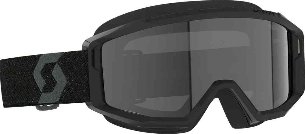 Черно-серые очки для мотокросса Primal Sand Dust Scott