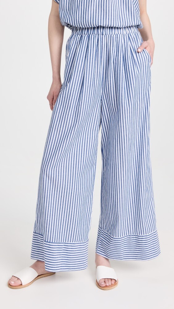 

Брюки Stateside Stripe Poplin Wide Leg