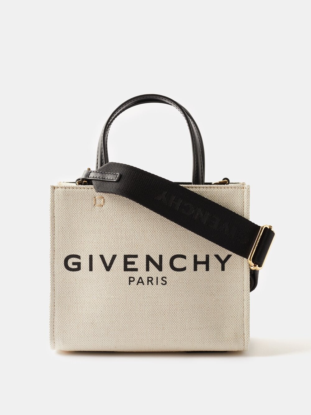 

Маленькая холщовая сумка-тоут g-tote с логотипом Givenchy, бежевый