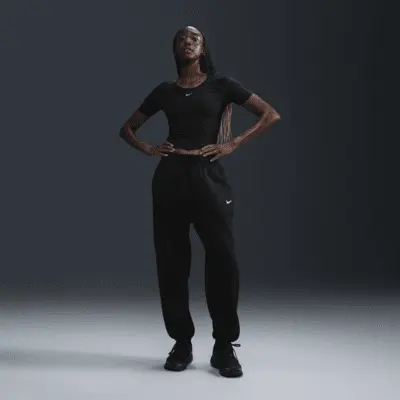 

Спортивные брюки Nike Sportswear Phoenix Fleece, цвет Black/Sail