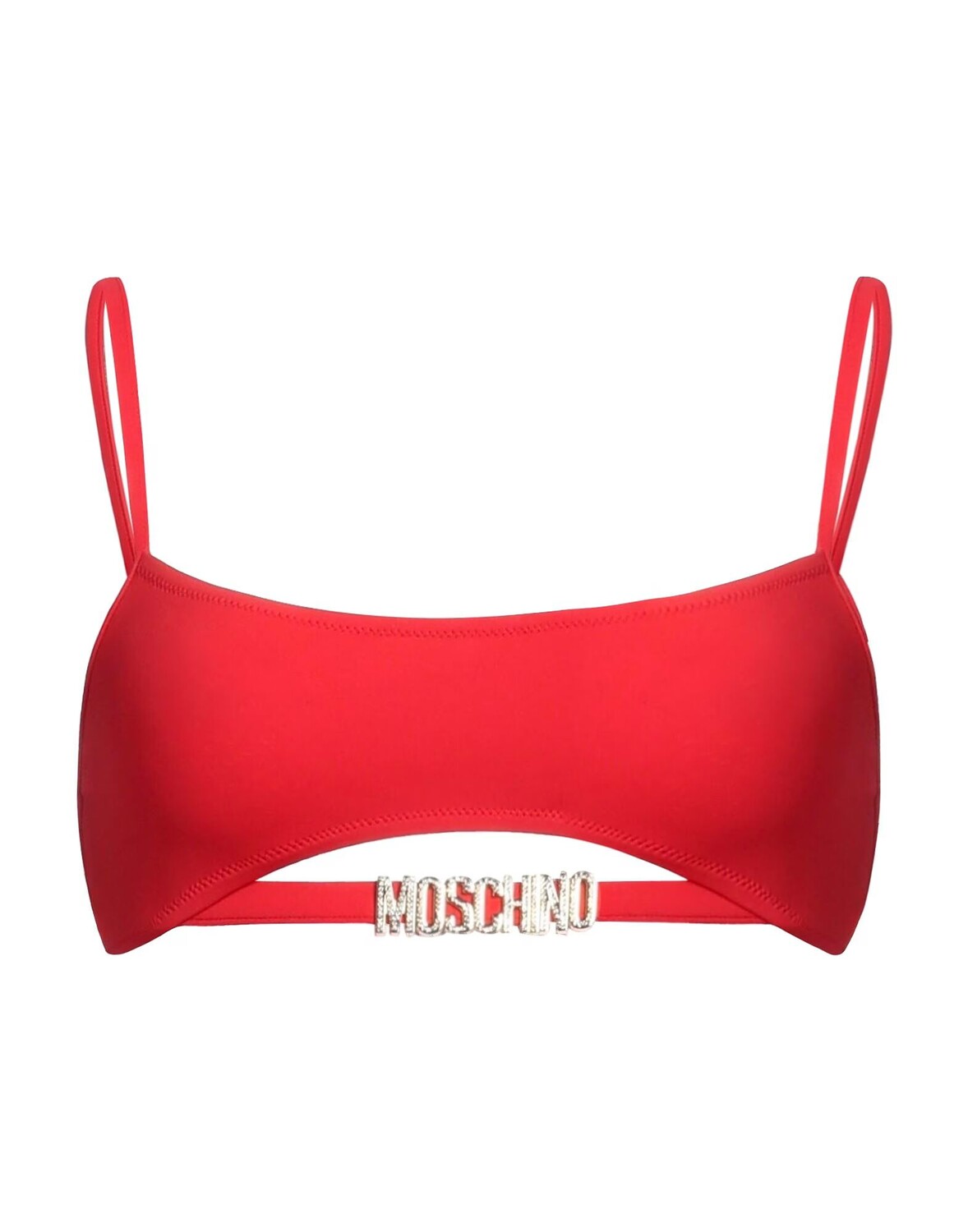 

Верх бикини Moschino, красный