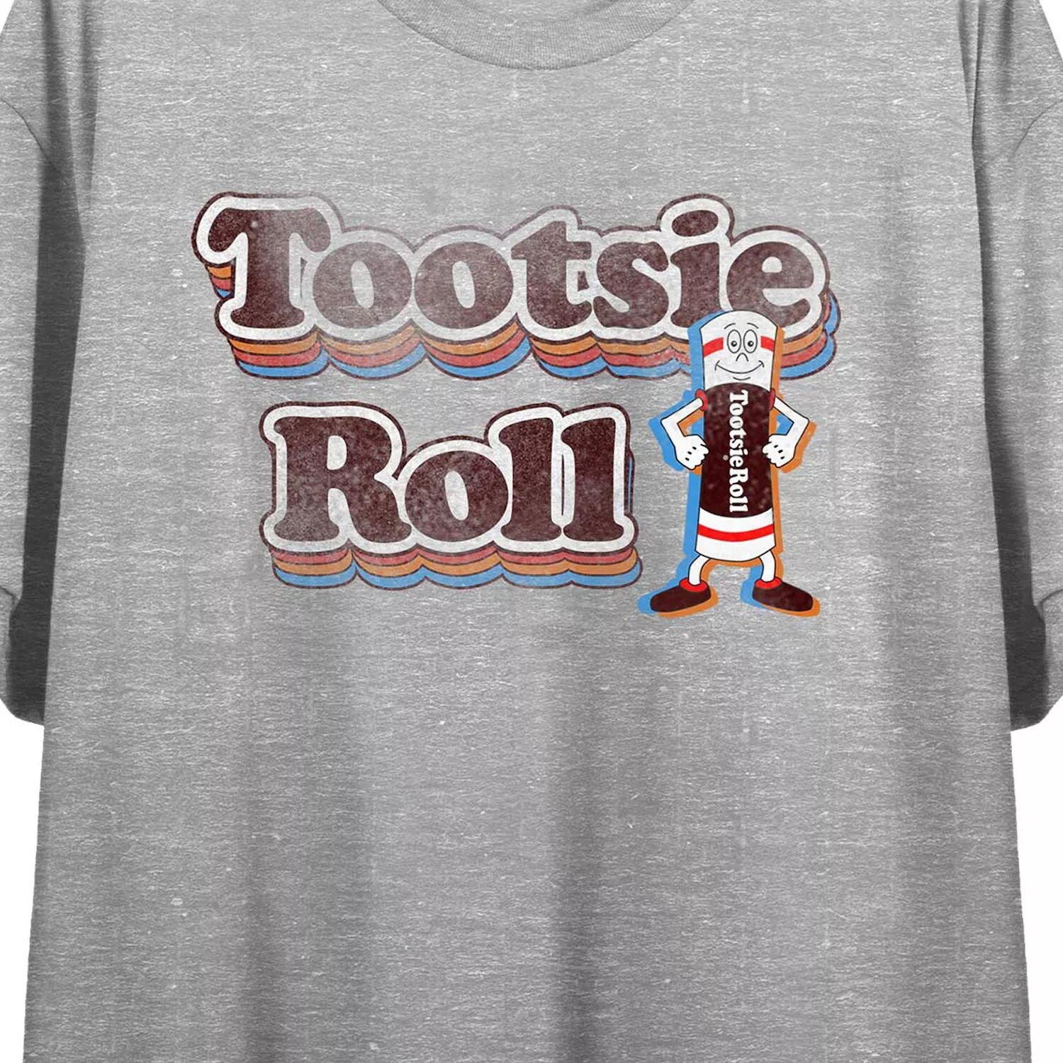 

Укороченная футболка с рисунком 70-х годов Tootsie Roll для молодежи Licensed Character