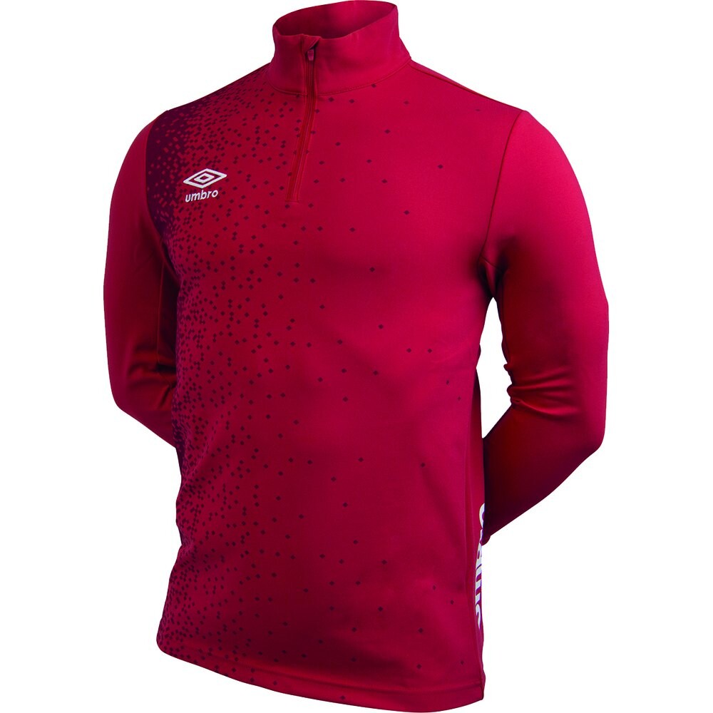 

Толстовка Umbro 1/2 Zip Match, красный