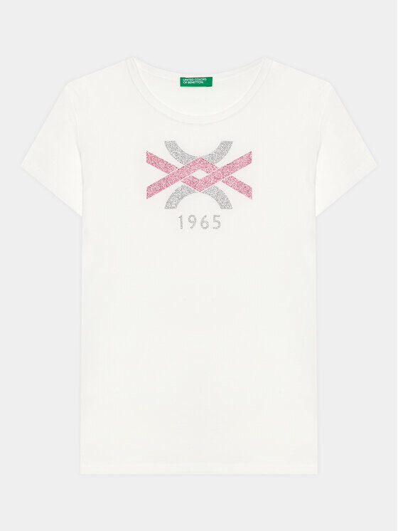 

Футболка стандартного кроя United Colors Of Benetton, белый