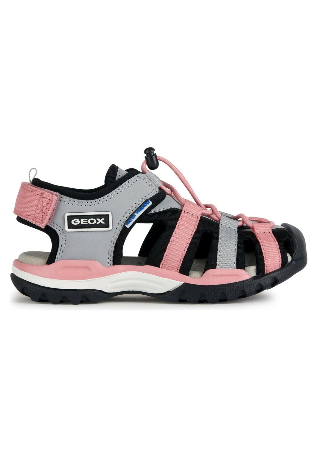 

Трекинговые сандалии Jr Borealis Geox, цвет grey/black