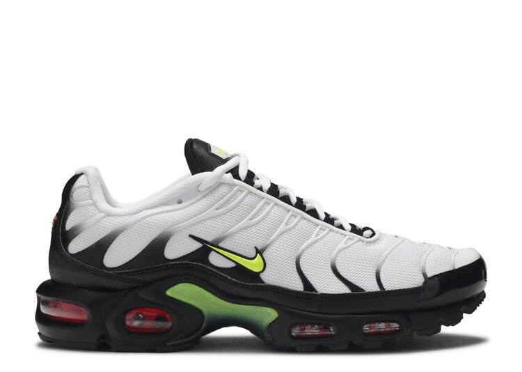 

Кроссовки Nike AIR MAX PLUS 'BLACK VOLT', белый, Белый;серый